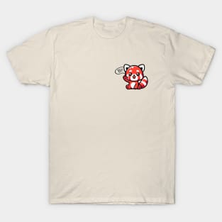 Red panda Says Hi T-Shirt